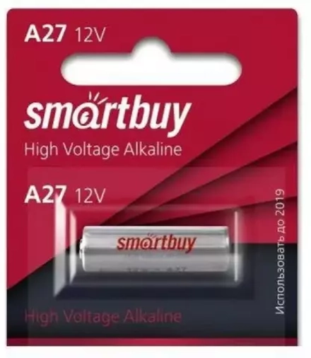 Батарейка сигнализации 27A 12В SmartBuy