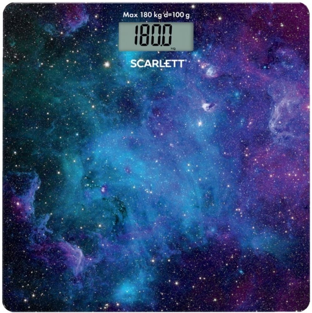 Напольные весы Scarlett электронные SC-BS33E046 до 180 кг