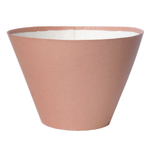 Коробка, конус "Премиум", Нежно-розовый, 7*10*14 см / 1 шт.