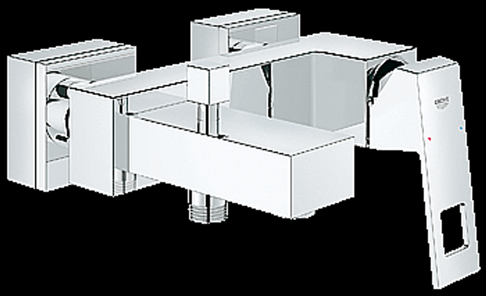 Смеситель для ванны Grohe Eurocube 23140 000