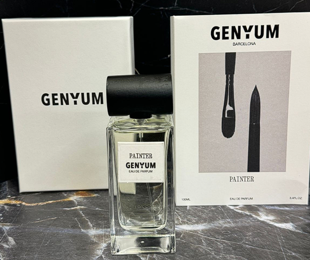 GENYUM Painter 100 ml (Коробка парфюма без слюды, парфюм новый, распаковка для фото)