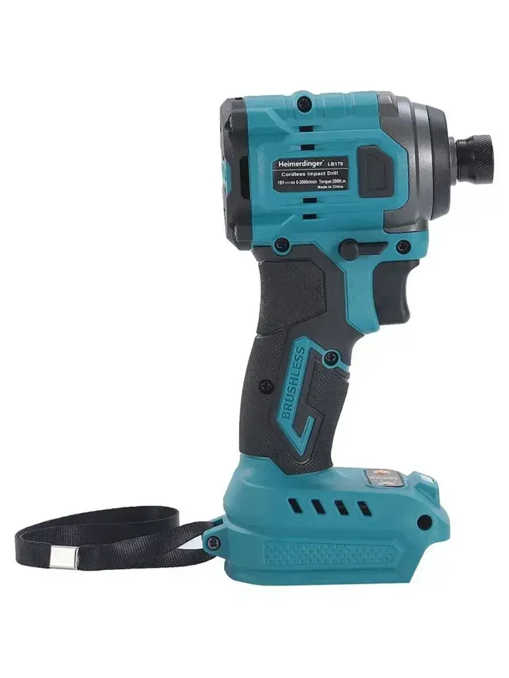 Беспроводной ударный шуруповерт Heimerdinger 18В, максимум 220N.m, без батареи