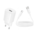 Зарядное устройство на Type-C Borofone BA101A (white)