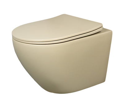 Унитаз подвесной Gid Sr2198 62210Y светло-коричневый матовый 49x36x35.5