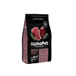 Корм для собак премиум сухой AlphaPet Superpremium для собак средних пород, с говядиной и потрошками, 2 кг