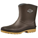 MONTBELL Pescador Waterproof And Wear resistant Rain Boots Men"s Dark Brown