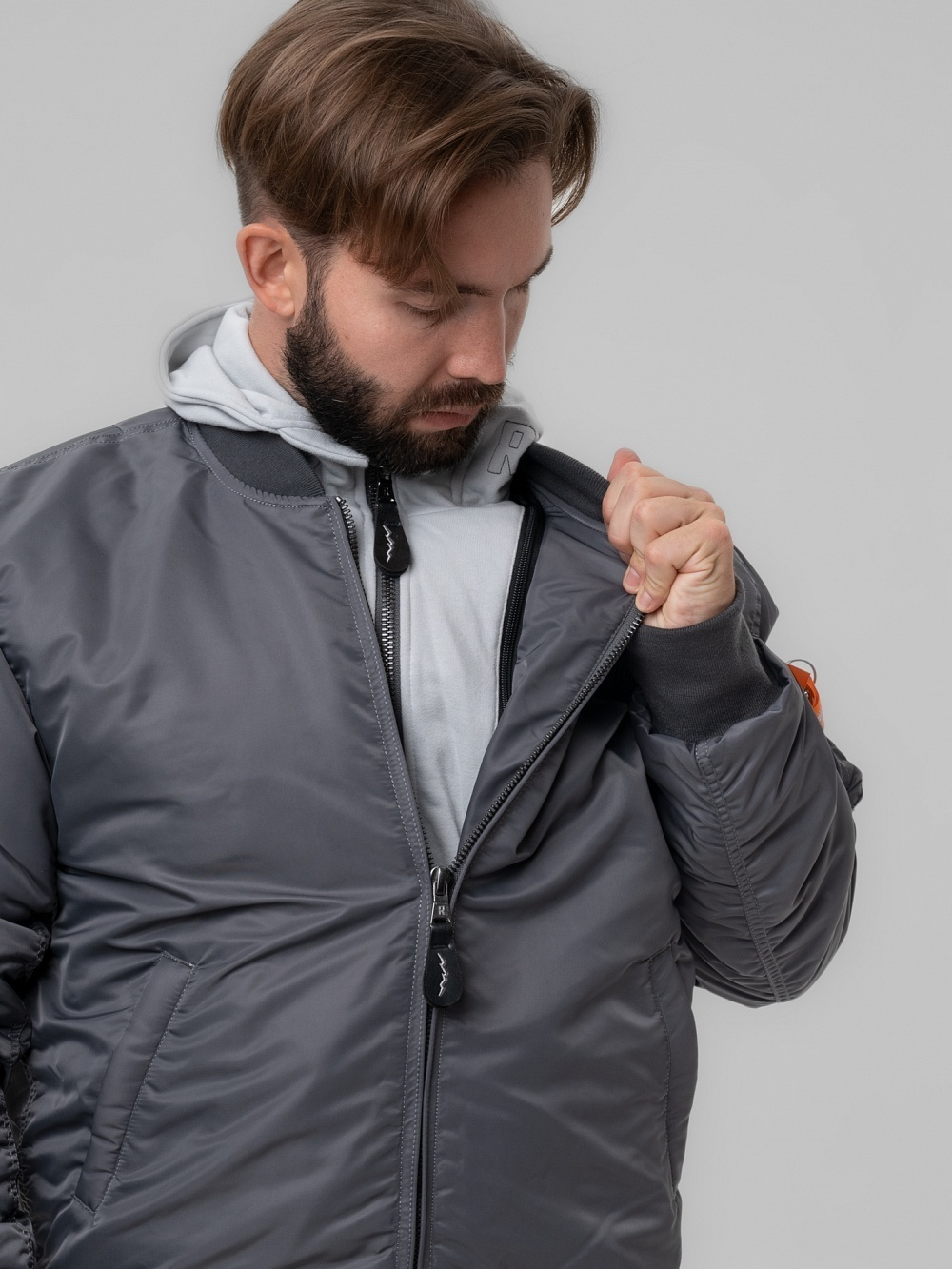 Куртка Бомбер Remington Wenham Gray р. S