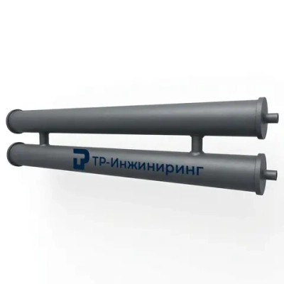 Регистр отопления РСП-2x57x3,0-7000 двухрядный секционный с плоскими заглушками