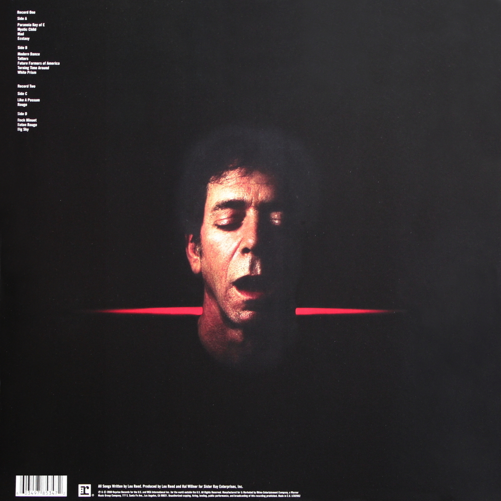 Lou Reed / Ecstasy (2LP)