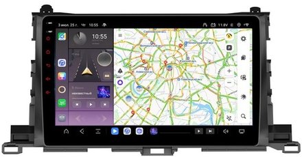 Магнитола для Toyota Highlander 3 2014-2020 - Carmedia OL-1601 QLed, Android 13, TS20, CarPlay, SIM-слот