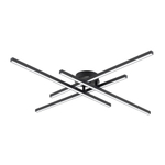 Citilux Стиг CL203141 LED Люстра потолочная с пультом Чёрная