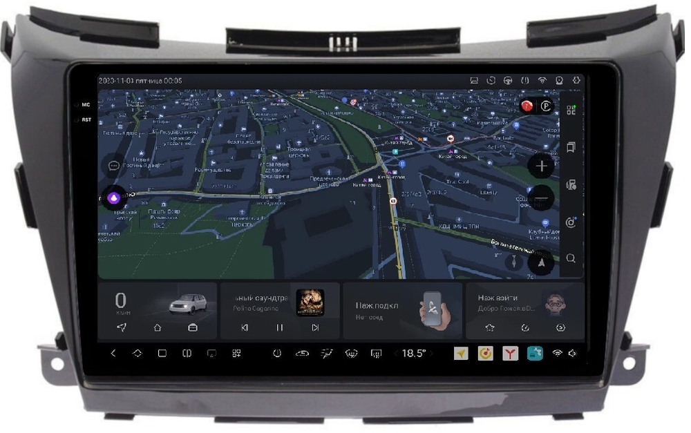 Магнитола для Nissan Murano 2016-2022 (поддержка Bose и 360) - Carmedia EW-1663 QLed+2K, Android 13, UIS7870 (DUDU7), CarPlay, SIM-слот