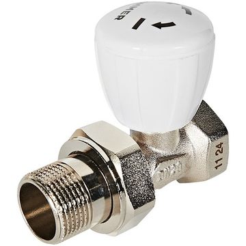 Клапан ручной регулирующий прямой Rommer 3/4"для радиатора (RVR-0001-100020)