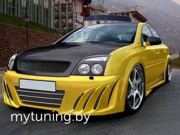 Передний бампер SHARK для Opel Vectra C