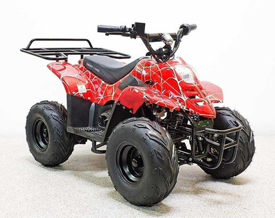 Квадроцикл детский GreenCamel Гоби K51 (36V 800W R7 Цепь) быстросъем, ножной тормоз электр.