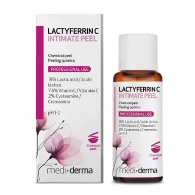 Lactyferrin C Intimate Peel Mediderma | Пилинг на основе молочной кислоты, с витамином С