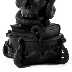 Канделябр Giant Burlesque Skull Black 14873 NER