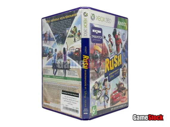 Xbox 360 Kinect Rush: A Disney-Pixar Adventure (только для Kinect) (Б/У, Русские субтитры)