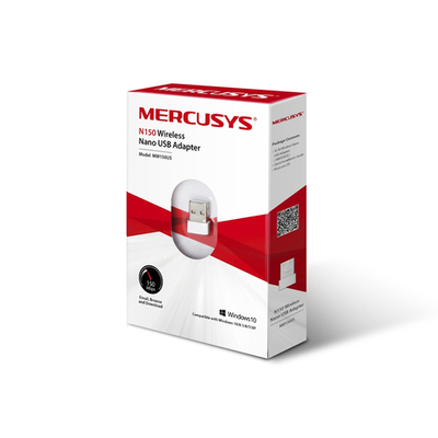 Wi-Fi адаптер Mercusys MW150US 150Mbps белый