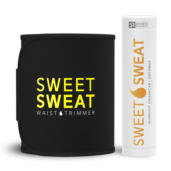 Комплект мазь Sweet Sweat Stick кокос (182 гр.) и пояс Sweet Sweat для похудения 2