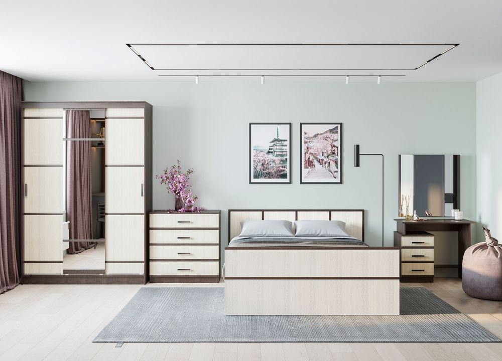 Сакура Шкаф-купе 1500