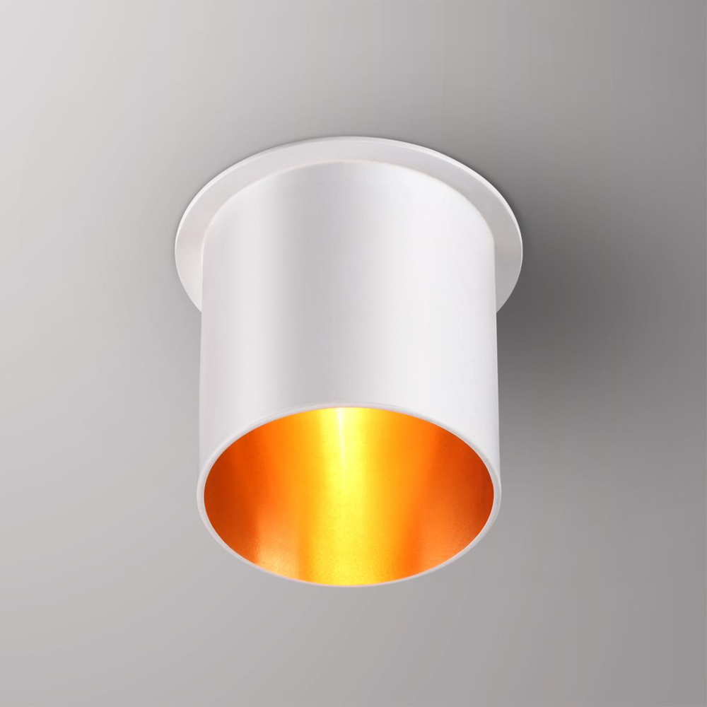 370434 SPOT NT19 515 белый Встраиваемый светильник IP20 GU10 50W 220V BUTT