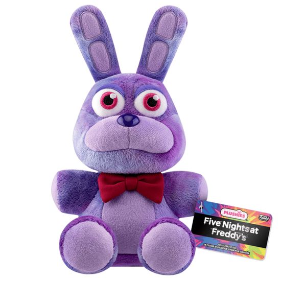 Фигурка плюшевая Funko Plush FNAF TieDye Bonnie, 18 см / Плюшевая игрушка по мотивам игры "Five Nights at Freddys", Бонни 18 см