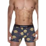 Трусы мужские боксеры черные с принтом "планеты" DARKZONE DZN2074