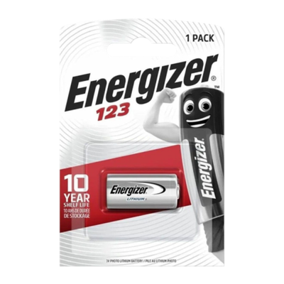 7638900052008 Energizer Lithium CR123 1BL элемент питания