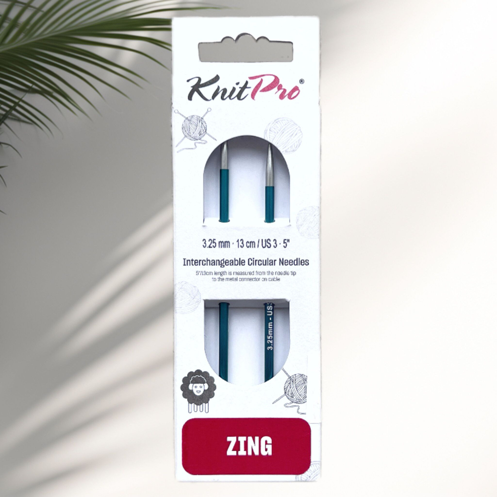 Спицы чулочные Zing 2,75мм/20см, KnitPro