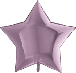 Фольгированный шар звезда 81 см лиловый