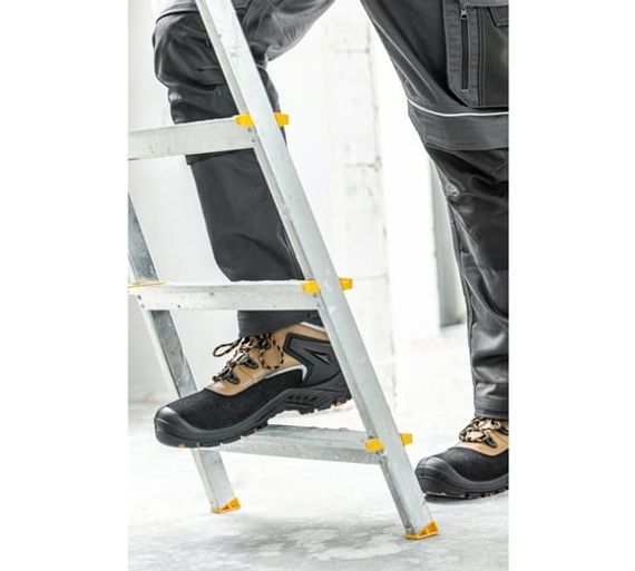 Ботинки рабочие MEPPEN S3L SR бежевый/черный Högert, арт. HT5K591