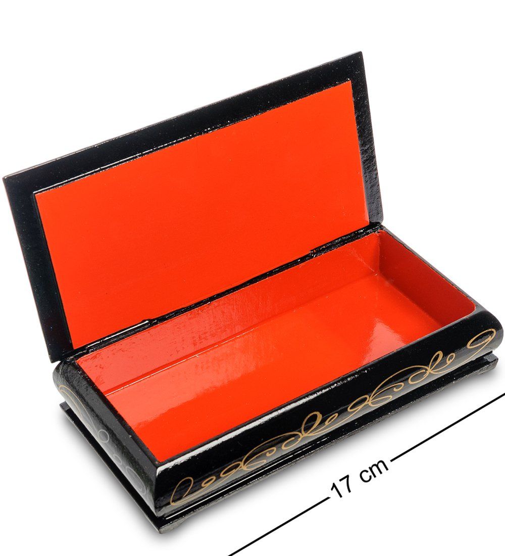 Народные промыслы ШК-11/55-C Шкатулка-купюрница в технике декупаж (8х17х4)