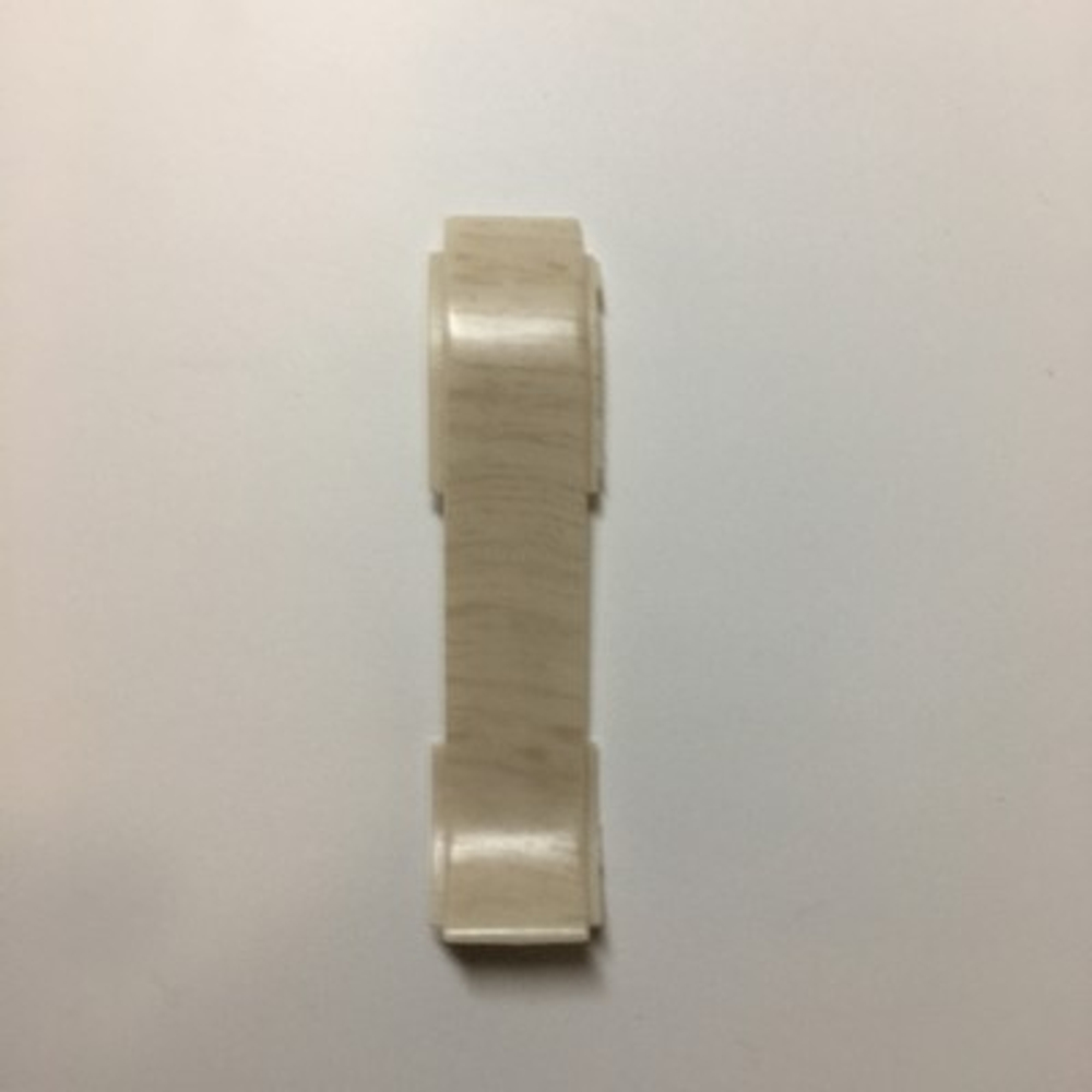 Соединитель к плинтусу "LIDER-62" 305 Груша белая