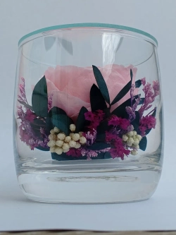 натуральный пион в стекле, вакуум*