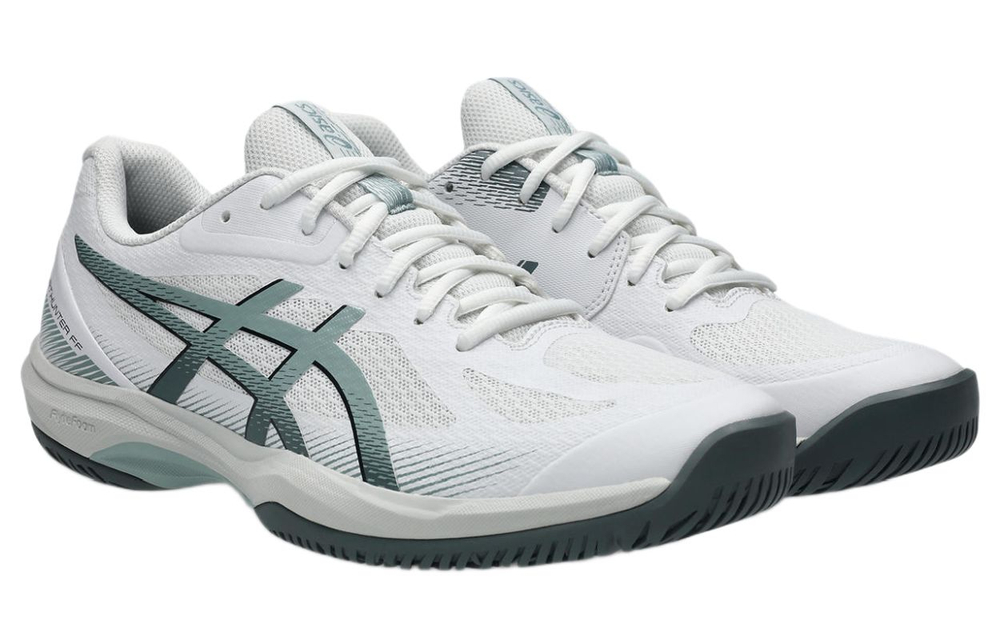 Мужские кроссовки для бадминтона/сквоша Asics Court Hunter FF - white/ocean haze