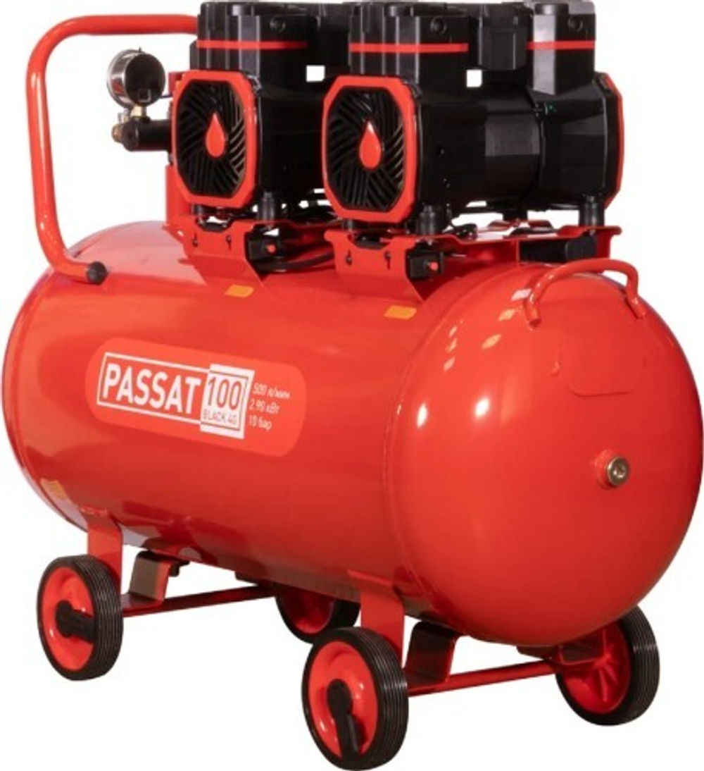 Компрессор поршневой безмасляный AURORA PASSAT-100 BLACK 4G 38255