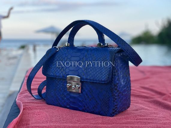 Сумка из кожи питона BG-460
