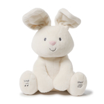 Развивающая интерактивная игрушка-зайка для младенцев - Gund Baby Flora The Bunny