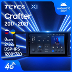 Teyes X1 10,2"для Volkswagen Crafter 2017-2021