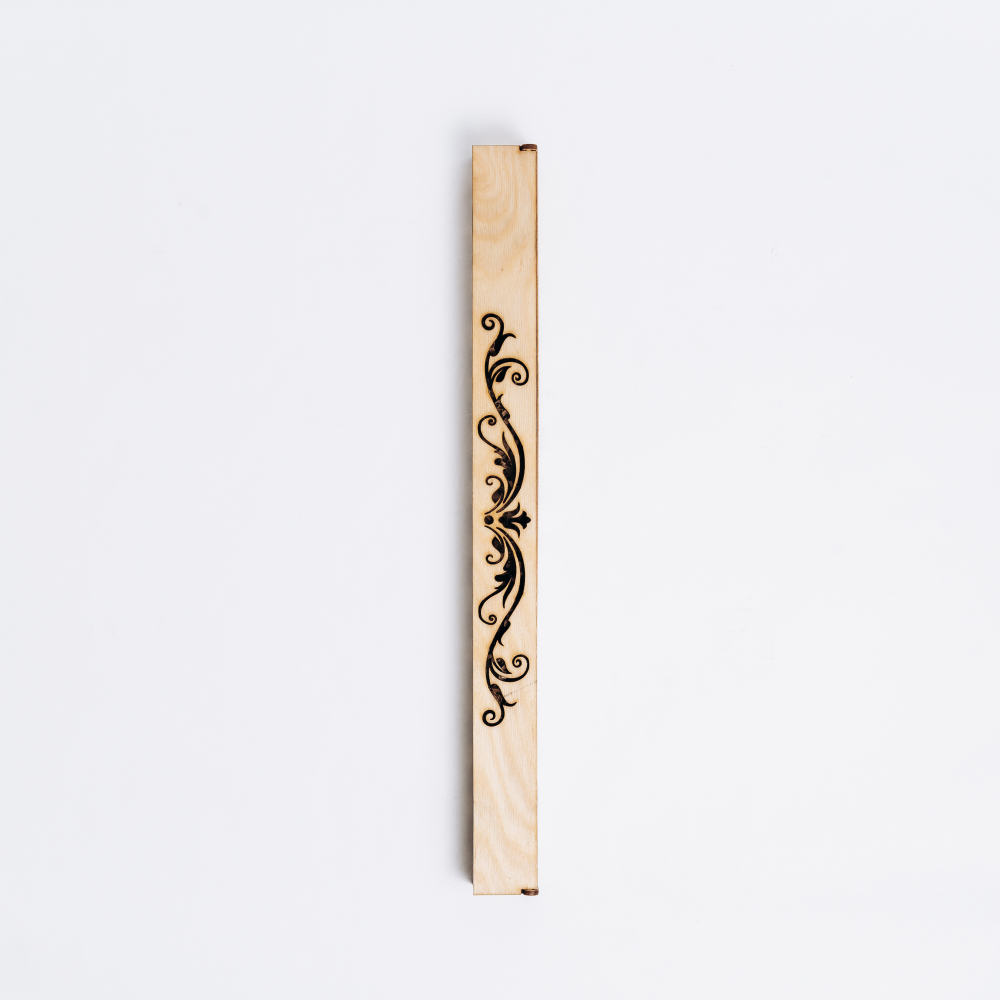 Деревянный  подарочный короб для указки 400 мм. PK7