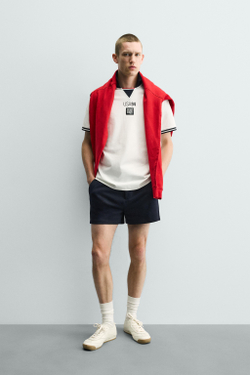ZARA ПОЛО USA 94 FIFA WORLD CUP™ FIFA CLASSICS, БЕЛЫЙ