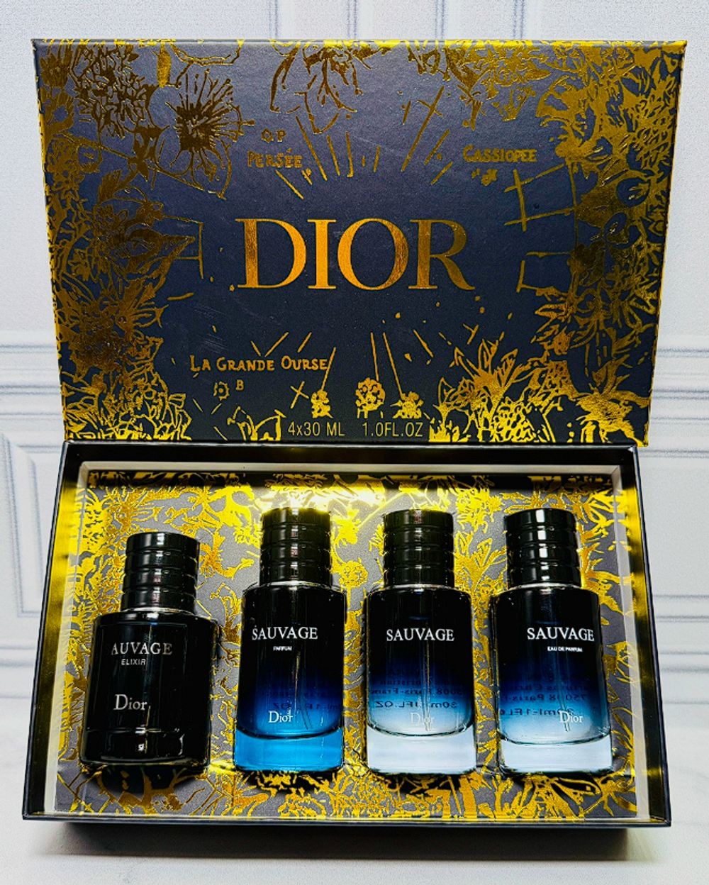 Набор парфюмерии Christian Dior Sauvage 4*30 мл (duty free парфюмерия)