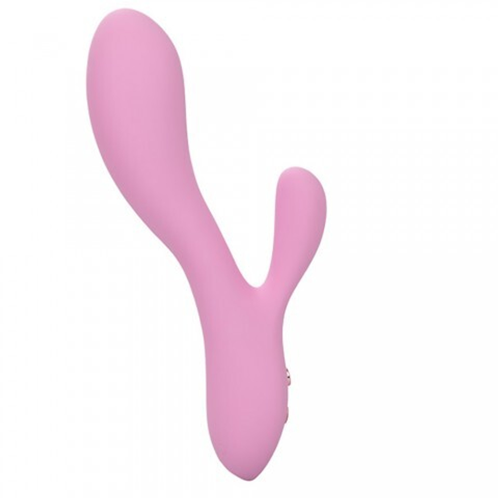 Вибратор-кролик ультрагибкий CalExotics Contour Zoie, 10.75 x 3.25 см