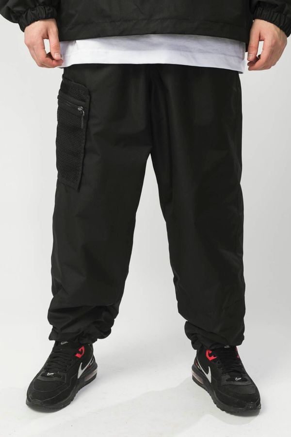 Штаны Square Pants Wide мужские черные - фото 6