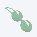 Мятные вагинальные шарики Smartballs Duo (Цвет: мятный)