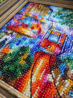 Принт-С11 Ткань с нанесенной авторской схемой Магия старины