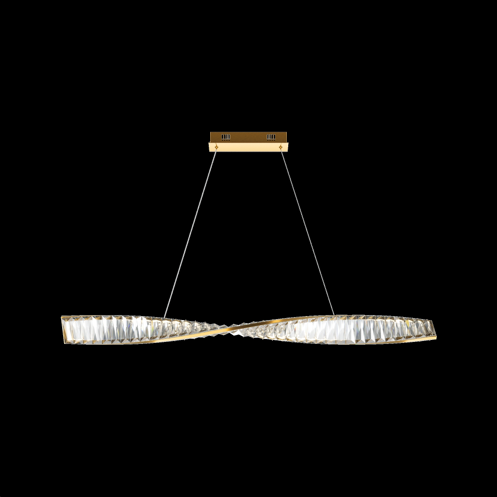 Подвесной светодиодный светильник Maytoni Krone P097PL-L28BS3K