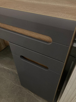 Стол туалетный Наоми СТ-04 дуб каньон/графит