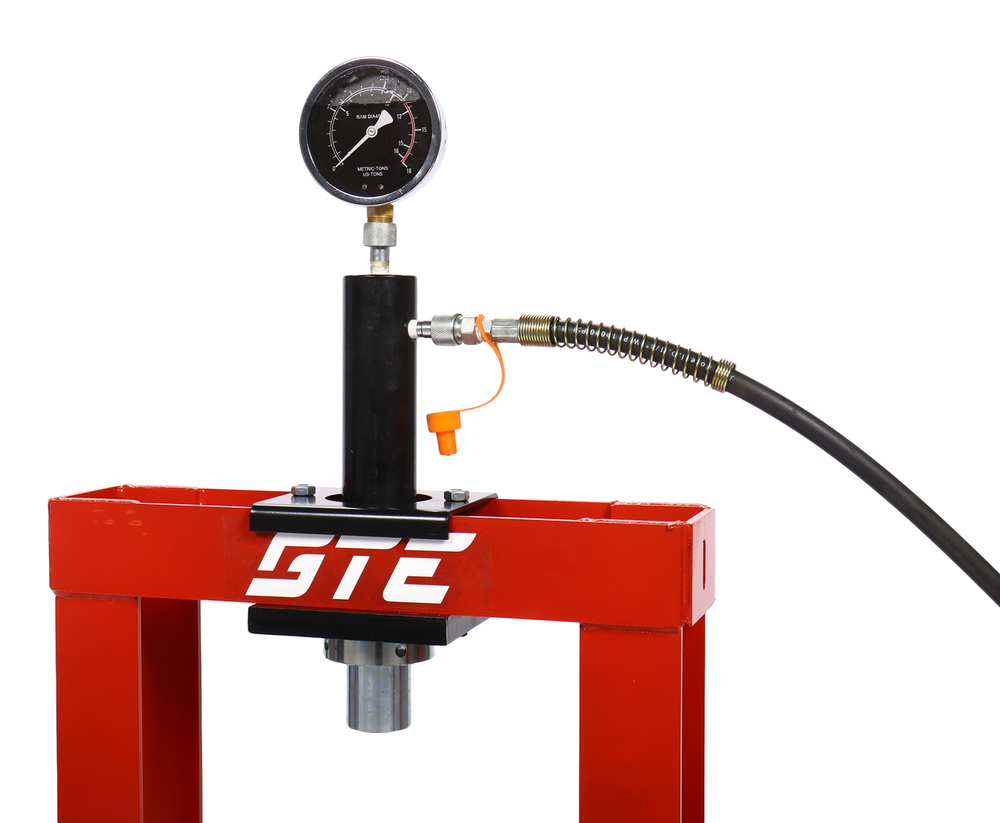 Пресс гидравлический 10т настольный с ручным приводом GTE